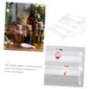 Happyyami Stair-type Acrylic Figures Stand Handicrafts Storage Shelf for Collection Model Display Rack view 2