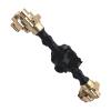 1:10 Rear Axle Housing Aluminum Alloy DIY Accessory,Replacement,RC Vehicle Scale Accessory,for Wltoys,Vehicle 104006 104020, Black view 1