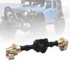 1:10 Rear Axle Housing Aluminum Alloy DIY Accessory,Replacement,RC Vehicle Scale Accessory,for Wltoys,Vehicle 104006 104020, Black view 4