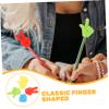 Happyyami 24pcs Finger Shaped Erasers Cartoon Erasers for Boys and Girls Creative School Supplies Fun Decorative Stationery Great for Prizes and Classroom Rewards view 3