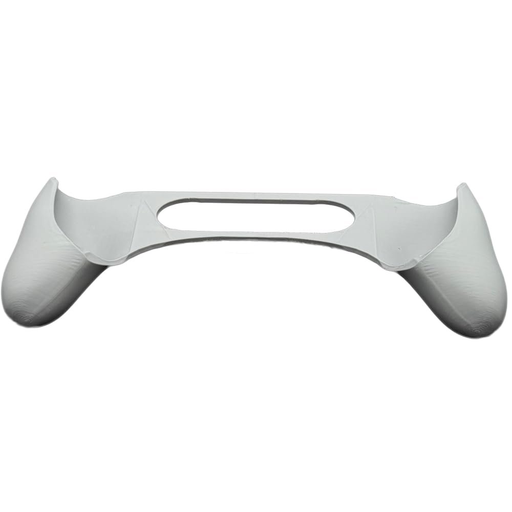 3D Printed Grip Handle for Retroid Pocket 5 Game Console Holding Handle DIY Handheld Grip for Retroid Pocket 5 (Gray)