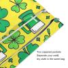 EtherSpher St. Patricks Day Beer Yellow Green mess-proof bag for traveling 2 Pack diaper bag essential items with handles for travel, pool view 3