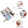 EtherSpher Colorful Gnomes Buffalo Plaid Snowflakes Christmas waterproof wet swimsuit bag 2 Pack diaper bag essential items with handles for pool, baby diapers view 4