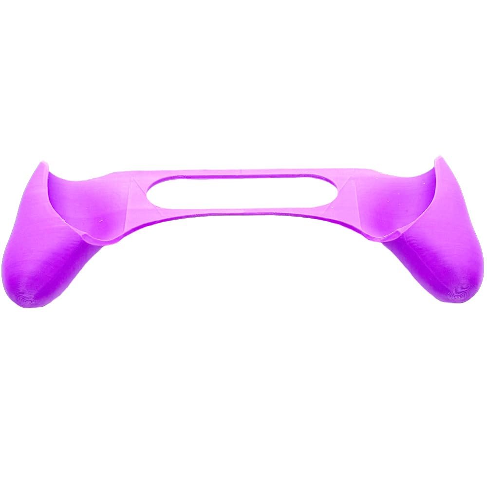 3D Printed Grip Handle for Retroid Pocket 5 Game Console Holding Handle DIY Handheld Grip for Retroid Pocket 5 (Purple)