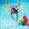 2 Pack Pool Noodles for Adults - Colorful Foam Noodle Sticks for Swimming - Floating Pool Noodles Foam Tube 59.1" x2.3 in (Yellow) view 4