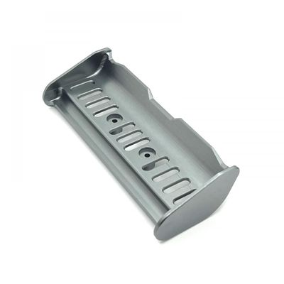 Metal Upgraded Tail Wing Compatible with M162 M163 16207 16208 16209 16210 14209 14210 H16 RC Car Parts(Dark Grey)