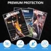 1200ct Clear Card Sleeves, Penny Sleeves for Trading Cards, Soft Sports Card Sleeve, Plastic Protector Sleeve for TCG, Football, Game, MTG Cards view 2