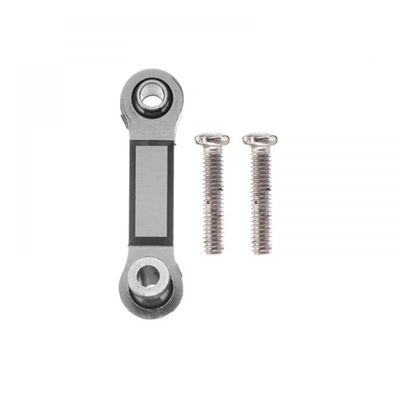 5PCS Metal Upgrade Refit Servo Link Compatible with Compatible 184011 A949 A959 A969 A979 K929 RC Car Parts(Dark Grey)