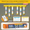 2025 Upgrade Reflex Challenge Game,Hand Eye Coordination Training Toy,Drop Stick Game,Reaction Training,Catching Sticks Game,Adjustable Speed Catching Game (Yellow) view 2