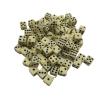1000Pcs 8mm D6 Plastic Art Model Building Dice Props Right Angle Point Dice Board Magic Game Accessories(Beige) view 1