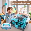 GAIETYDIY Kids Tool Set  Pretend Play Toddler Tool Set with Tool Box, Electronic Toy Drill, Screwdriver, Screw Construction Kits, Educational Tools for Kids Ages 3,4,5,6,7 Years Old, Boy Girl view 4