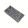 100pcs/set of Standard Black Dice 14mm/0.55inch with Black Dots, 6-Sided Game Dice for Tabletop Board Game Parties view 2