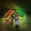 FIJVKNXY 6 PCS 6.5" Dream Color Chasing Flow LED Speaker Rings Set, Bluetooth Remote Control Enabled, Perfect for Sandtoys, Slingshot, Car and Truck Audio Systems view 4