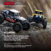 captainrc 1/24 RC Crawler Car UDI RC UCX2405PRO 4wd Mini Climb Racing Brushless Motor 4 Wheel Steering 3 Speed Transmission RTR Toy (Yellow) view 2