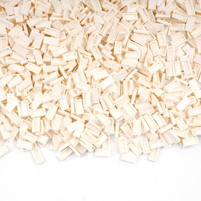 1000 Pieces Building Bricks - Tiles 1x2 Flat Basic Building Blocks Parts Pack,Smooth Plate MOC Accessories Bulk Lots White