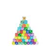 50Pcs Colorful Transparent Rounded 14mm Dice Set for Entertainment with Vibrant Colors Ideal for Gaming view 4