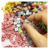 1000Pcs 8mm D6 Plastic Art Model Building Dice Props Right Angle Point Dice Board Magic Game Accessories(Mix Point) view 4