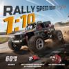 DEERC 1/10 Brushless RC Car for Adults, 60 KMH 4x4 3S Fast RC Trophy Truck with Spare Tire, Waterproof Off-Road Remote Control Monster Truck, All Terrain High Speed RC Car Gift for Boys view 2