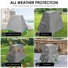 LCZNXJJY Kids Water Table Cover Fit Step2 Rain Showers Splash Pond, Dust Proof Anti-UV Outdoor Toys Cover with Zipper Pocket, Kids Water Sensory Table Pool Covers for Outdoors Splash Pond Toy view 4