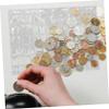 PLAFOPE 6sheets Stamp Album Pages Loose-Leaf Storage for Collecting Easy Organization Material for Stamp Enthusiasts view 4