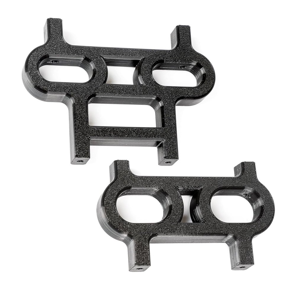 2PCS TPU Front Bumper Loop (F&R)for ARRMA 6S 1/7 Mojave EXB V2 V1,Front Bumper Guard Protector Lightweight Rebound, Front Flexible Nylon Chassis Bumper Loop Bar Absorb Upgraded Part ARA320546
