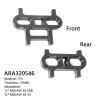2PCS TPU Front Bumper Loop (F&R)for ARRMA 6S 1/7 Mojave EXB V2 V1,Front Bumper Guard Protector Lightweight Rebound, Front Flexible Nylon Chassis Bumper Loop Bar Absorb Upgraded Part ARA320546 view 3
