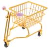 Parliky Cute Shopping Cart Makeup Sponge Holder Stylish Metal Blender Stand for Tabletop Decor and Organization for Use view 1