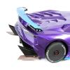 2MM Titanium Alloys Air Dam Diffuser for Arrma 6S 1/7 Infraction/Limitless/Felony,Spark Maker Wheel Covers Lightweight Left and Right Wheel Cover 1/7 Infraction/Limitless V1/V2/Felony 6S Style 2-R view 3