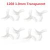 20 Pairs 31mm PC Propeller 1208 3 1209 4 Compatible With FPV Freestyle And Tinywhoop Drones 0.8mm 1mm 1.5mm(FOR 1208 1.0MM CLEAR) view 2