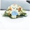 Alipis Mini Bear Doll Decorations for Wedding Car Soft Stuffed Animal Bear Ornaments Cute Floral Arrangement Accessories view 2
