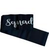 10Pcs Birthday Squad Sash Silver Glitter Black Satin Sashes Funny Birthday Sashes Birthday Party Supplies Gifts view 4