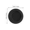 BESTonZON 5pcs Round Saving Pot Rubber Stoppers for Piggy Banks Money Piggy Bank Stoppers Jar Bottom Plugs view 2