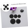 BESTonZON 5pcs Round Saving Pot Rubber Stoppers for Piggy Banks Money Piggy Bank Stoppers Jar Bottom Plugs view 3