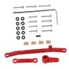 Abaodam 1set Axial Rc Car Metal Steering Rod Steering Link Rod Arm for Enhanced Performance and Control Rc Car Modifications view 1
