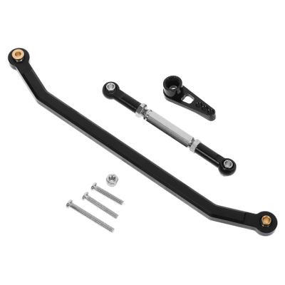 Toyvian Upgrade Rc Metal Steering Link Rod Set Rc Car Toy Accessory Repairing Part