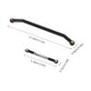 Toyvian Upgrade Rc Metal Steering Link Rod Set Rc Car Toy Accessory Repairing Part view 2