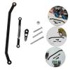 Toyvian Upgrade Rc Metal Steering Link Rod Set Rc Car Toy Accessory Repairing Part view 3
