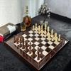 19" inch Backgammon Chess Sets for Adults Classic X Large Wooden Game Board Handmade Game Sets and Chessmen Gift for Dad, Husband, Birthday view 3