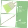 ORFOFE Handle Boys and Girls Broom Cleaning Playtime Cute Cartoon Design for Preschool Housework Lightweight and Easy to Use for Teaching Cleanup Skills view 2