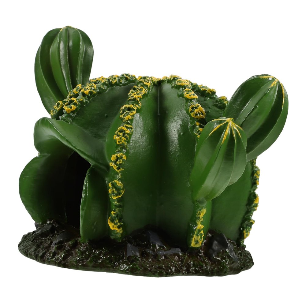 Cabilock Miniature Cactus House Figurine Cute Mini House Model for Boy Girl Creativity Realistic Decor for Desktop and Miniature Village Scene for Sandbox Landscaping