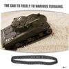 ERINGOGO DIY Tank Tracks Kit 5pcs for Tank Chassis Replacement for DIY Robot Toys view 4