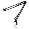 360 Degree Adjustable Arm Flexible Microscope Stand, Clamp Ring Set Industrial Camera Bracket, 42mm Lens, 40mm Diameter Lens for Workbench view 1