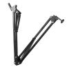 360 Degree Adjustable Arm Flexible Microscope Stand, Clamp Ring Set Industrial Camera Bracket, 42mm Lens, 40mm Diameter Lens for Workbench view 3