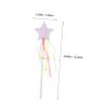 DECHOUS Fairy Wand Kit 8pcs Star Fairy Sticks Glitter Wand Stick Party Props Cosplay Birthday view 2