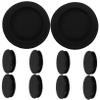 LIFKOME 10pcs Plastic Round Piggy Bank Hole Plugs Coin Bank Stoppers for Money Saving Box Easy to Install Keeps Savings Clean and Dust for Open Coin view 1