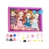 FytStycale Princess Doll Set for Girls,15cm/5.91inch Dollhouse Play Princess Figures Little Dolls Set for Age 3-6 Years Birthday Gift, 4 Pieces view 1