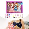 FytStycale Princess Doll Set for Girls,15cm/5.91inch Dollhouse Play Princess Figures Little Dolls Set for Age 3-6 Years Birthday Gift, 4 Pieces view 3