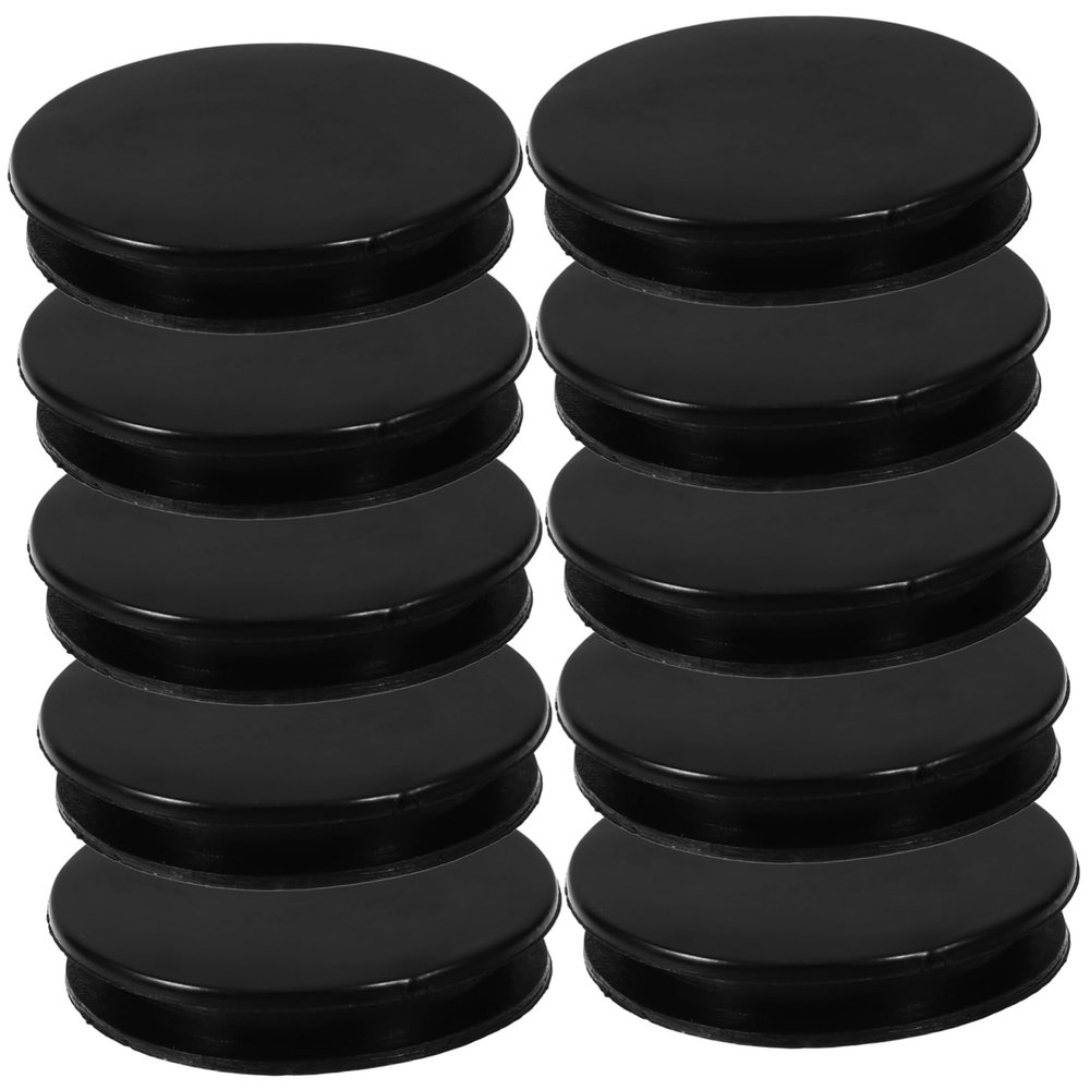 FOYTOKI 10pcs Round Piggy Bank Stopper Plastic Bank Cover for Fit Multipurpose Sealing for Money Saving Boxes Prevents Dust and Keeps Savings Safe