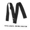 Alipis Adjustable Safety for Elderly Shower Chair Portable Commode Chair Bath Safety Belt Secure for Seniors Disabled Comfortable Lightweight Design for Safe Bathing view 2
