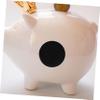 Artibetter 10pcs Money Box Sealing Round Plastic Stoppers for Piggy Bank Prevents Debris Accumulation Compatible Round Holes for Saving and Items view 4
